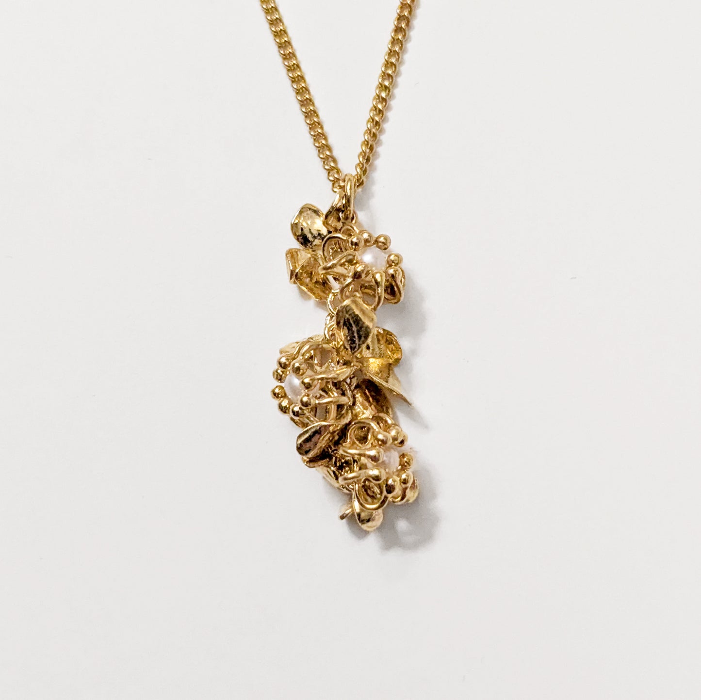 Leaf Cluster Necklace