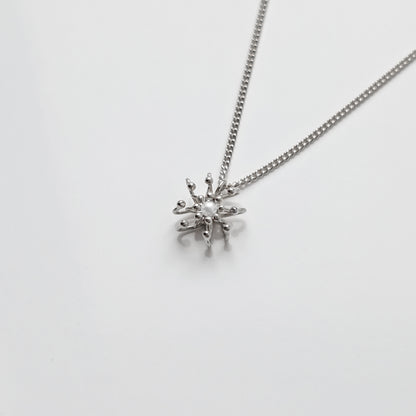 Siaw Jewellery Silver Freshwater Pearl Layered Cell Necklace