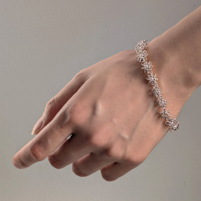 Silver Pearl Cellure Cell Bracelet